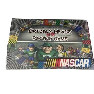 Nascar Racing Board Game Vibrant Colors